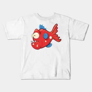 Piranha fish Kids T-Shirt